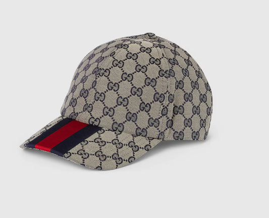 Casquette en toile GG Gris
