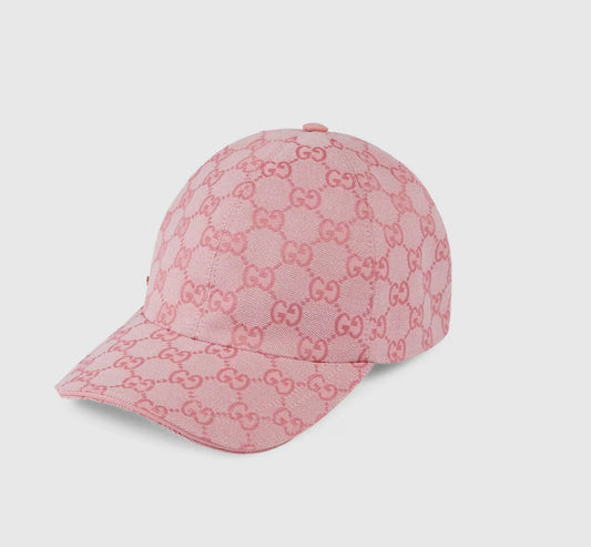Casquette en toile GG Rose